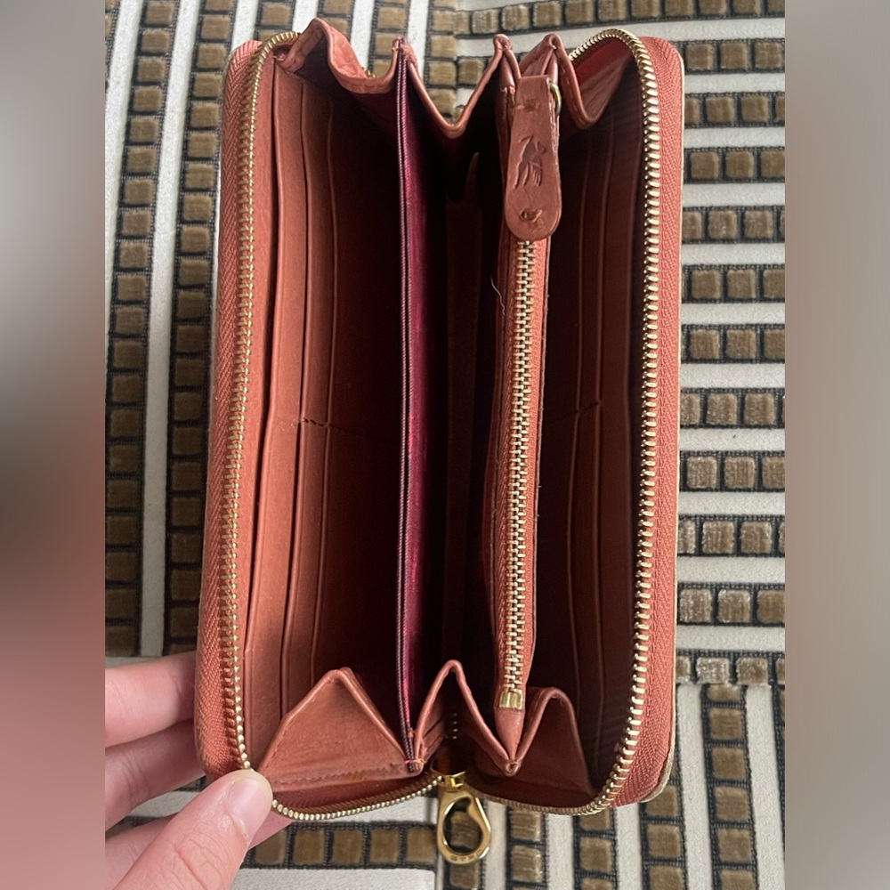 Etro Leather Pattern Print Wallet - Picture 10 of 12